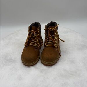 Timberland Kids Brown Lace-Up Outdoor Boots .Size 5.5